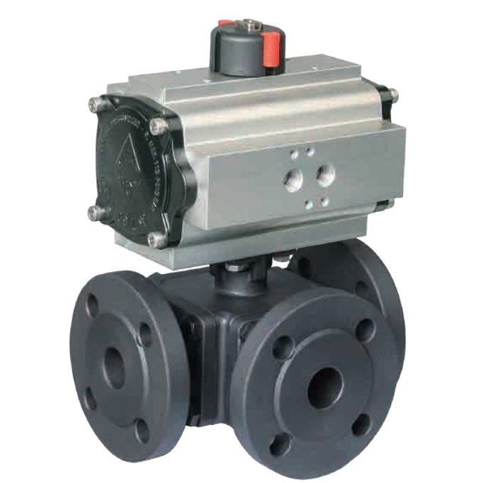 法兰三通球阀 法兰三通球阀